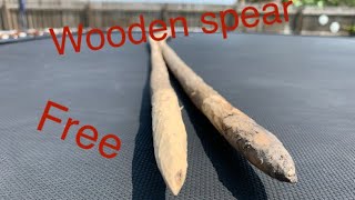 How To Make A Wooden Survival Spear How To Make A Wooden Survival Spear
