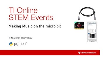 Making Music on micro:bit with the TI-nspire CX II