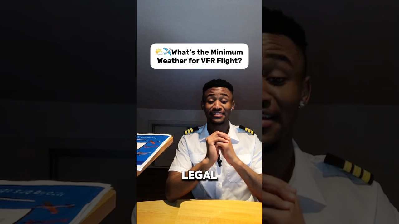 🌤️✈️What’s the Minimum Weather for VFR Flight? 