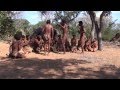 Namibia - San-Männer tanzen Teil 2