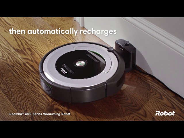 hul peeling flydende Cleans hard, so you don't have to | Roomba® 600 series | iRobot® - YouTube