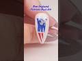 NFL New England Patriots Nail Art 🏈 #football #nailart #newenglandpatriots