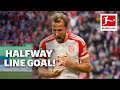 Harry kane scores goal from his own half