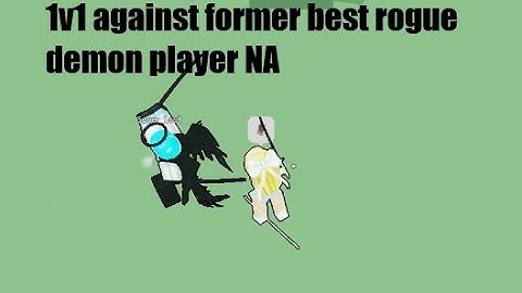 1v1 against the former best rogue demon player NA Master_Jaden90