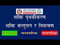 शक्ति पृथक्करण और संतुलन के सिद्धांत