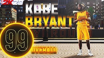 99 OVR KOBE BRYANT BUILD TAKES OVER the PARK in NBA2K20
