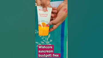wishcare suncream buy1get1 free.. best for all skin types. #music #makeup #wishcare #suncream