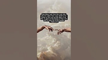Psalm 27 4 Bible Psalms God 
