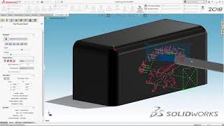 SOLIDWORKS CAM - Gravieren