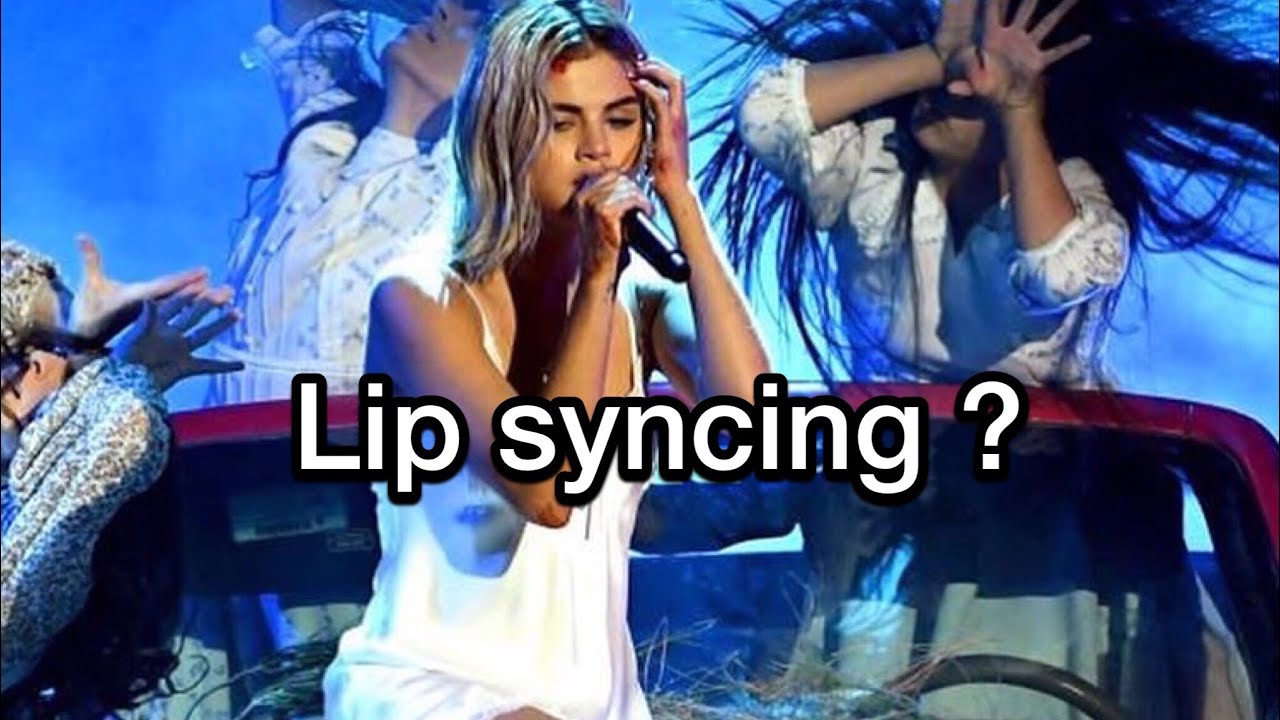 Proof Selena Gomez Did Not Lip Sync Her Ama Performance