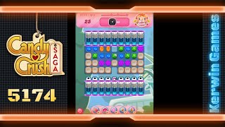 Candy Crush Saga Level 5174 - No Boosters