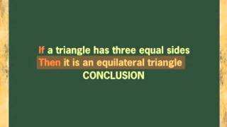 CONDITIONAL STATEMENTS (GEOMETRY)