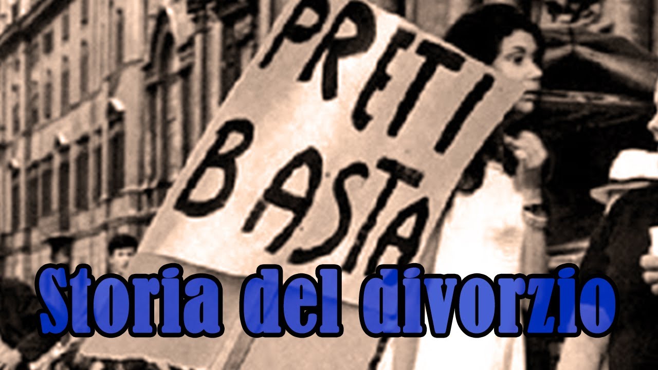 La storia del divorzio in Italia