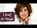 My Top 10 Ways to Tie a Scarf | Dominique Sachse