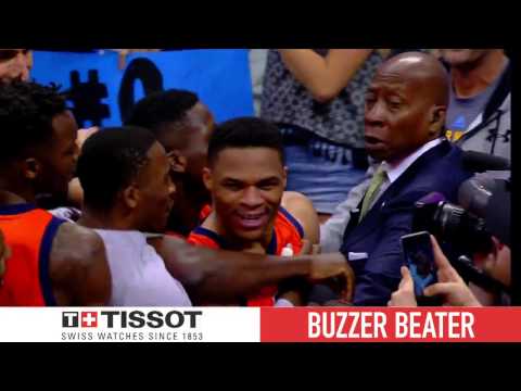 Tissot Buzzer Beater: Westbrook Historic End to Historic Night | April 9, 2017