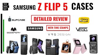 TONS of Samsung Galaxy Z Flip 5 Cases DETAILED Review