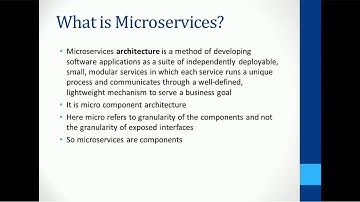 02. Microservices Tutorial - Basic Concepts - Differences between APIs and Microservices