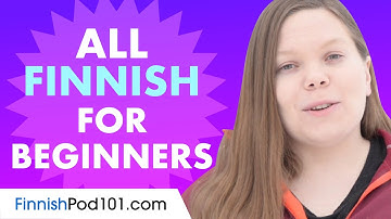 Learn Finnish Today - ALL the Finnish Basics for Beginners