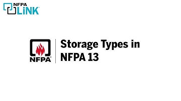 Storage Types in NFPA 13