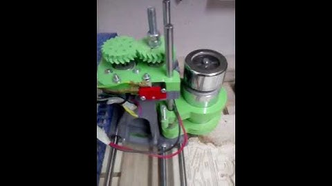 3D printed cnc