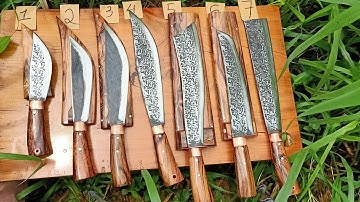 Giá 7 Mẫu Dao Mèo, Dao Parang, Dao Tông Đi Rừng Tốt Nhất Dao Phúc Sen | Dao phúc sen