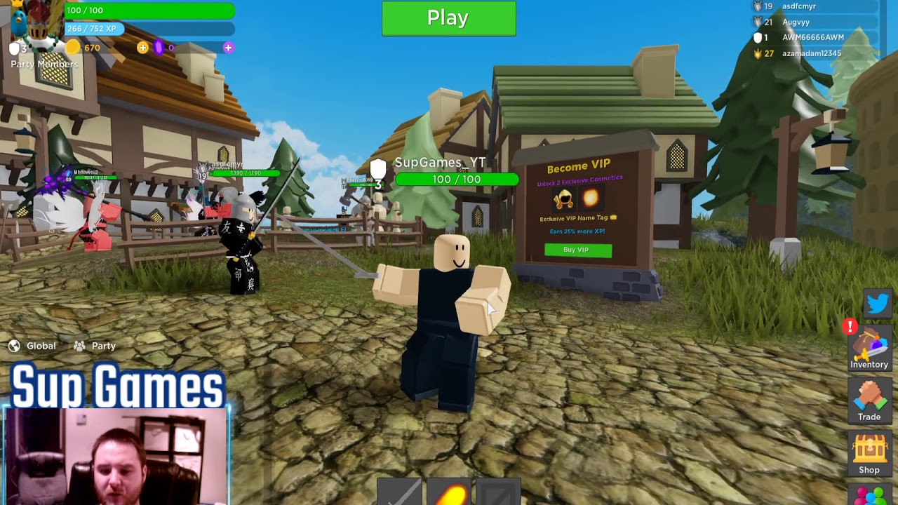 Let'SuPlay Rumble Quest - Roblox