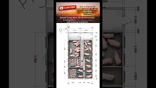 Smart Pig Farming Floor Plan 🐖 | 3D Layout That Maximizes Profit Guide