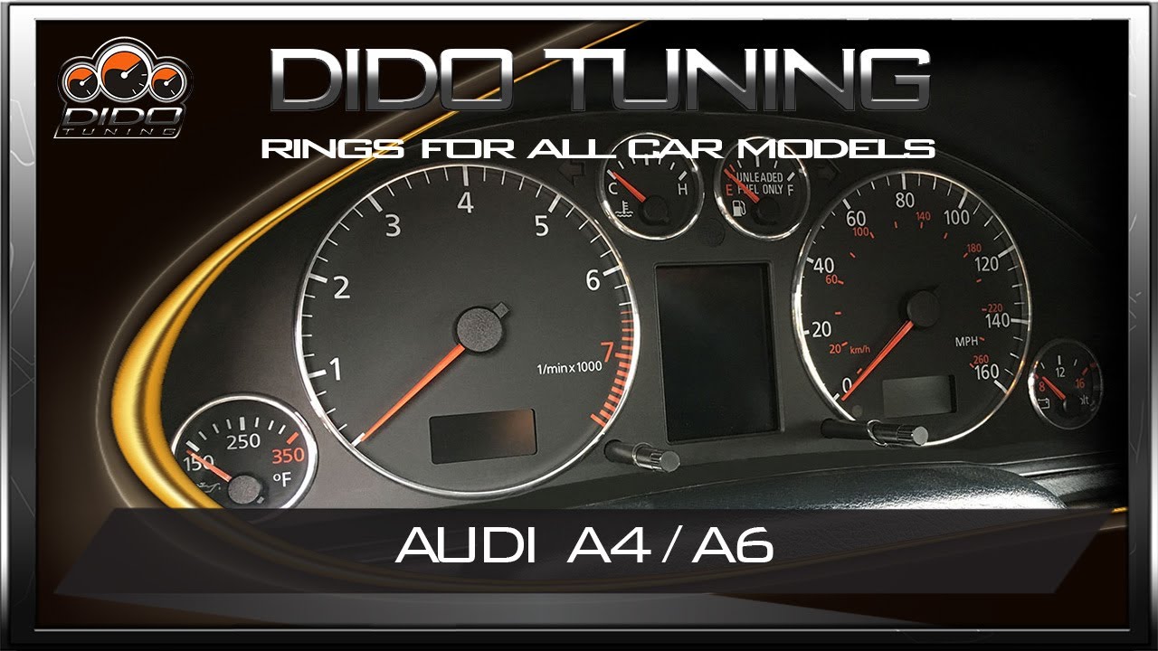 FITTING ALUMINIUM RINGS AUDI A4 A6 - YouTube