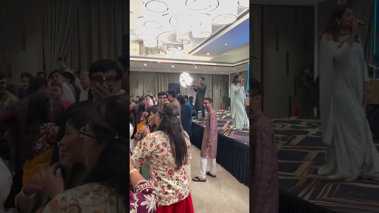 Akh mare | dancing numbers | sangeet Sandhya | live singing performance | 