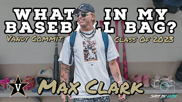 What's In My Baseball Bag? FT. Max Clark 2023 UPDATE