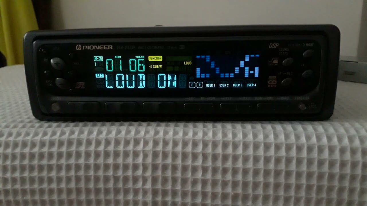 PİONEER DEH-P825 DSP SFC STADYUM MOD MULTI-CD CONTROL OLD SERIES