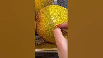 Paint with me! 🍋🍋 #paint #lemon #artistatwork #acrylic #acrylicpainting