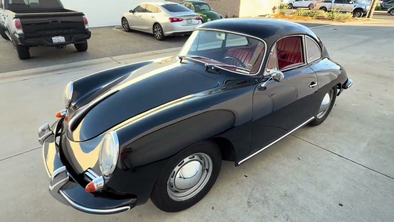 Two 1961 Porsche 356B Super Coupes - Comparison Video