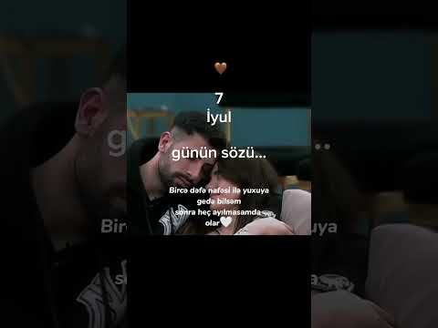 7 İyul günün sözü...🤍