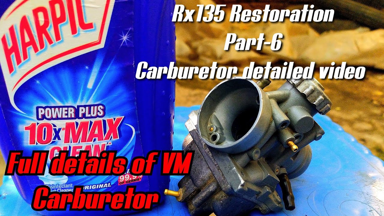 Yamaha Rx135 Restoration ❗️Part- 6❗️Carburetor dismantling, cleaning and assembly❗️malayalam video.