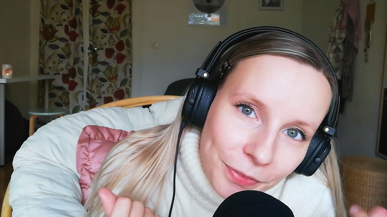 ASMR SUOMI - Hemmotteluhetki w/ Ruohonjuuri - Kultainen kasvonaamio & Gua sha -kampa