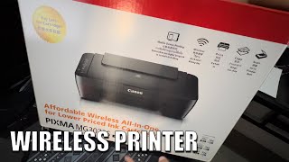CANON PIXMA MG3070S - WIRELESS PRINTER ( UNBOXING AND TEST ) CANON PIXMA MG3070S - WIRELESS PRINTER ( UNBOXING AND TEST )