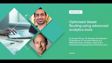 Optimized Vessel Routing using advanced analytics tools