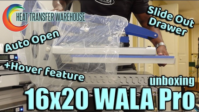 WALAPress Auto Open Cap Heat Press