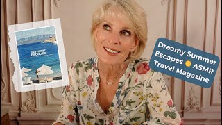 ASMR Travel Magazine Flip ✈️ Crinkly Poolside Pages & Summer Escapes screenshot 2