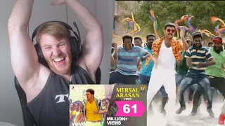 Mersal - Mersal Arasan Tamil Video | Thalapathy Vijay | A.R. Rahman • Reaction By Foreigner