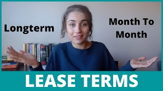 Month-to-Month vs. Long-term Leases