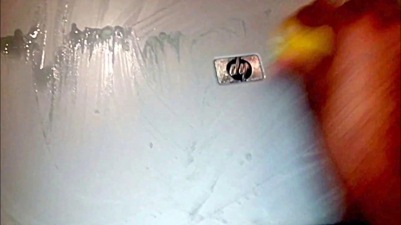 Removing Heavy Scratches From A HP Laptop Cover With A Lemon + Baking