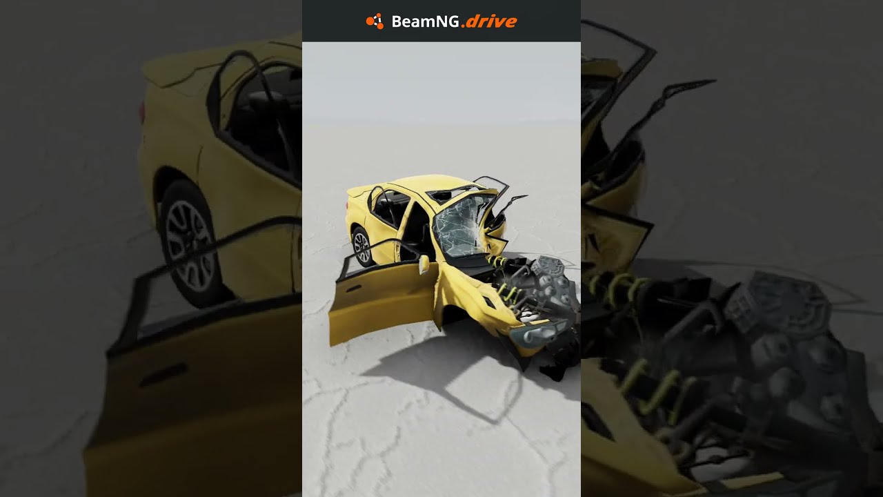 Lego Sunburst vs Beamng Sunburst 