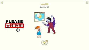 DOP 2 Level 86 (Save the girl) ✅ - DOP 2 Delete One Part Level 86 - Slow Motion Guide Android IOS