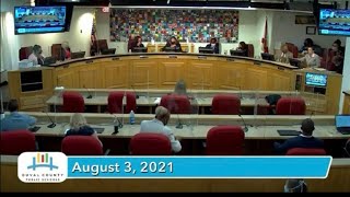 August 3, 2021, Duval County School Board Meeting