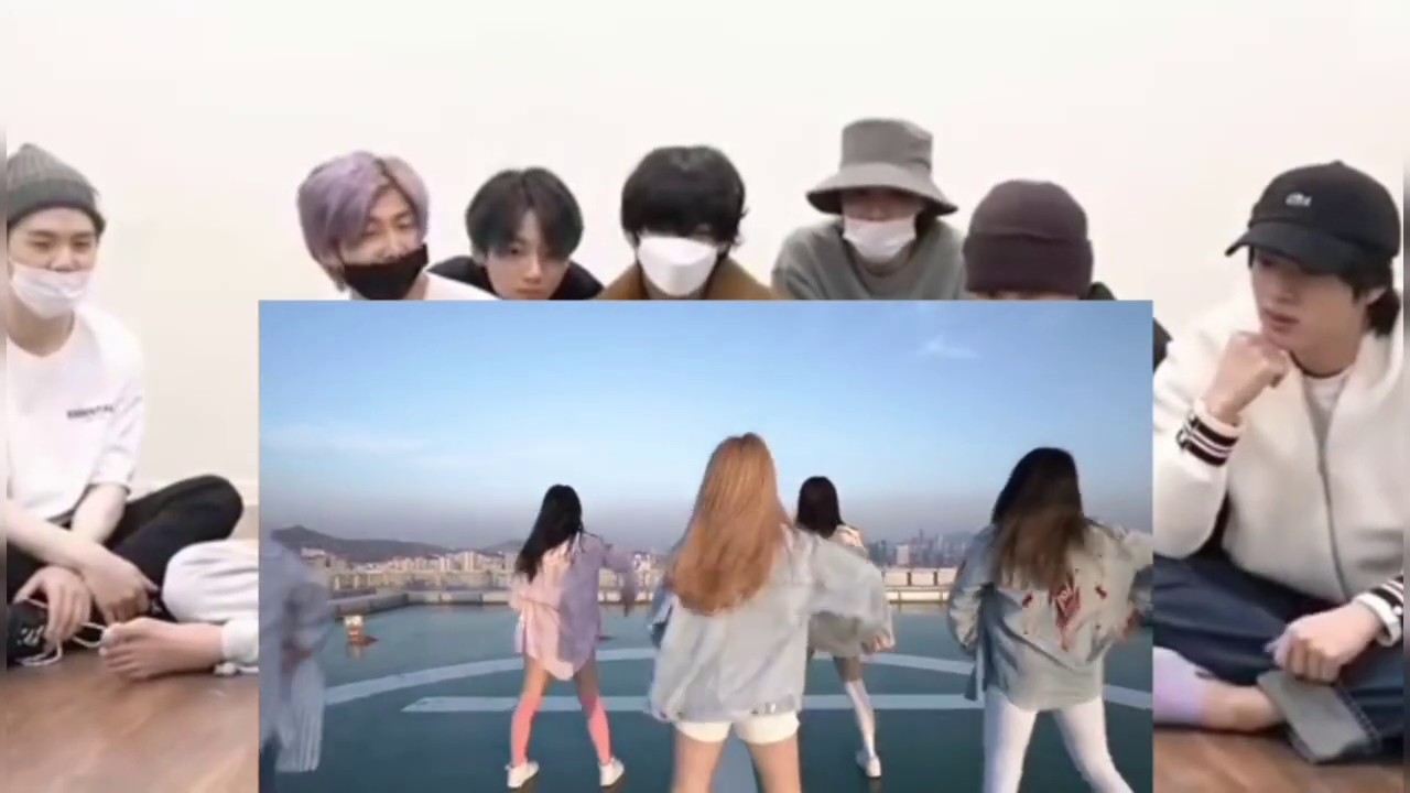BTS reaction parodi (boy with luv) di south korea tower ya jangan lupa like subsribe dan ditonton ya