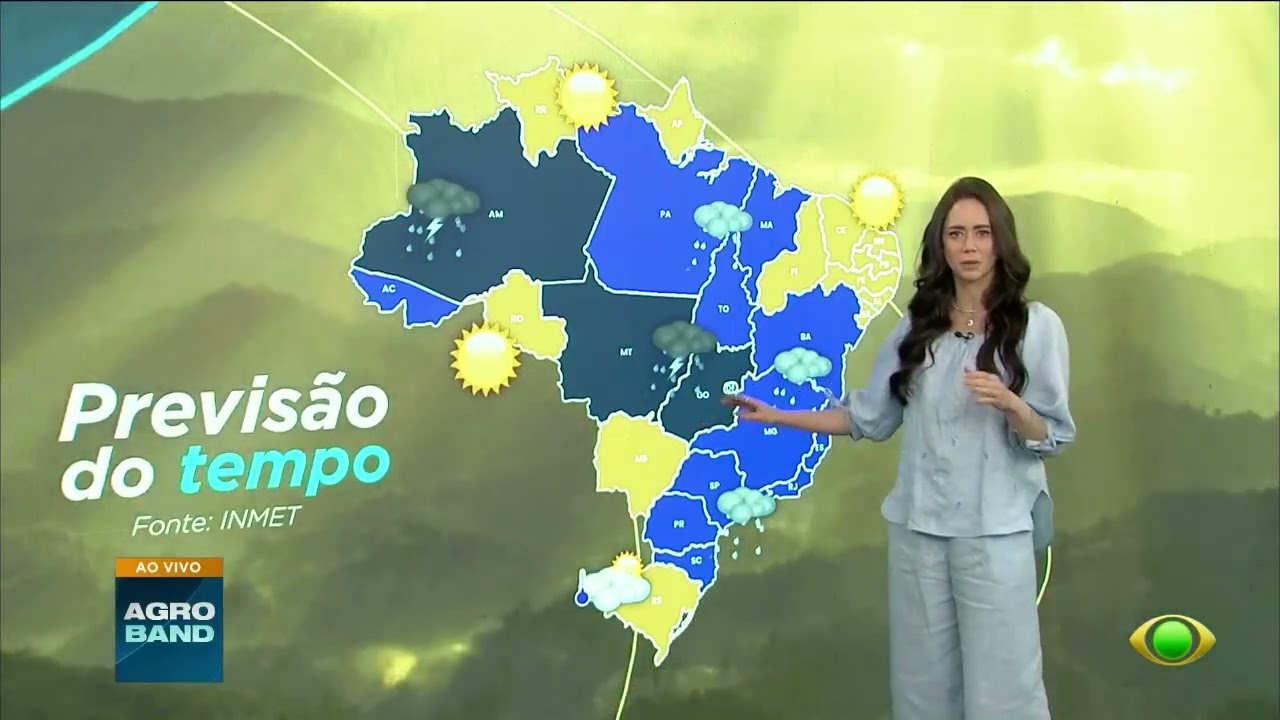 Confira a previsão do tempo para a semana 7 a 11 de setembro