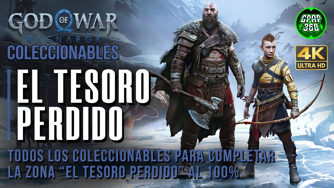 God of War Ragnarok Todos os Mapas do Tesouro 