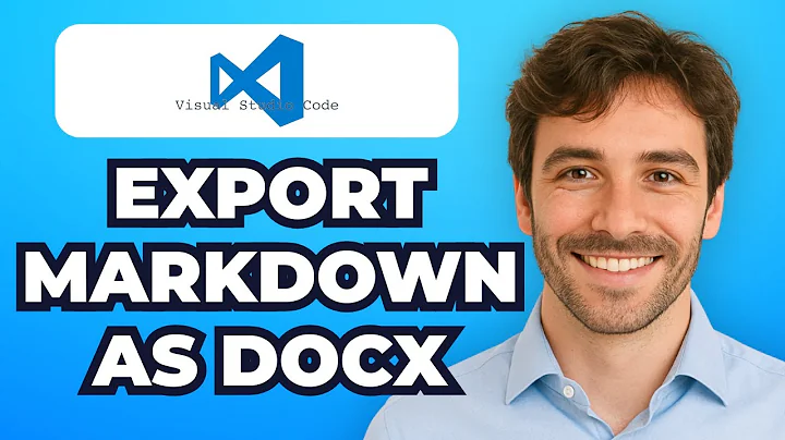 How to Export Markdown File to Word in Visual Studio Code with Pandoc extension (Easy)